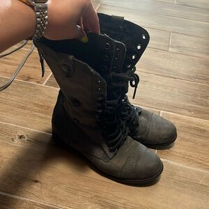Steve Madden combat boots